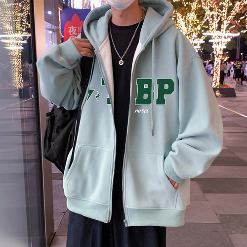 连帽卫衣外套潮流宽松百搭休闲