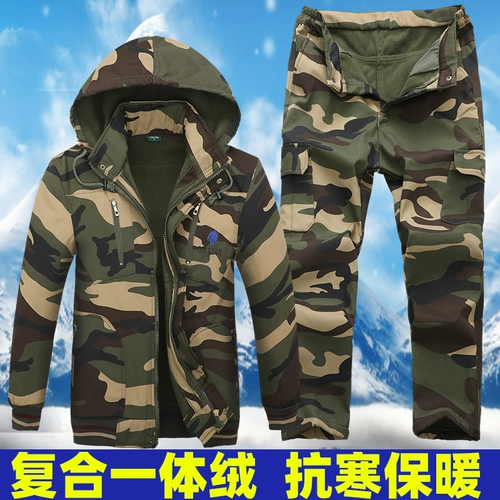 Хлопковый флисовый износостойкий удерживающий тепло комбинезон для работы, защита от ожогов