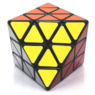 蓝蓝八轴八面体魔方 LL正八面体魔方 蓝蓝斜转异形魔方 包邮