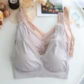 塞德纳6136乳胶棉柔软透气莫代尔无缝薄文胸抹胸大弹力背心内衣女