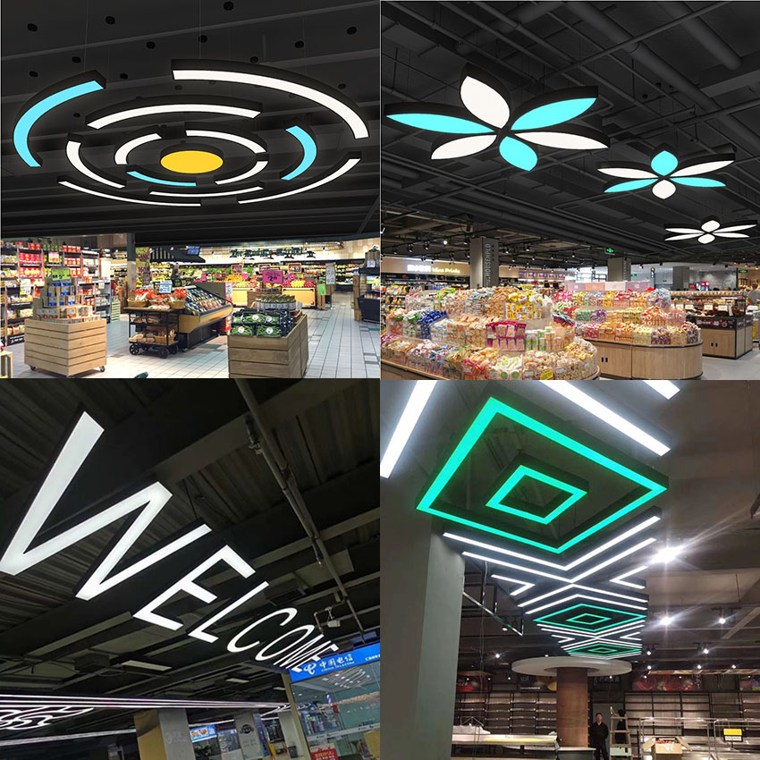 超市造型吊灯创意个性水果店公司