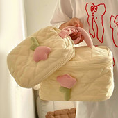 可爱化妆包大容量便携2025新款 旅行分区化妆品洗漱包护肤品收纳包