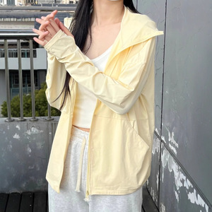 星亿运动显瘦冰丝夏季防晒衣女户外轻薄款外套防紫外线透气凉感