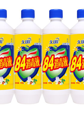久朋84消毒液家用4瓶装