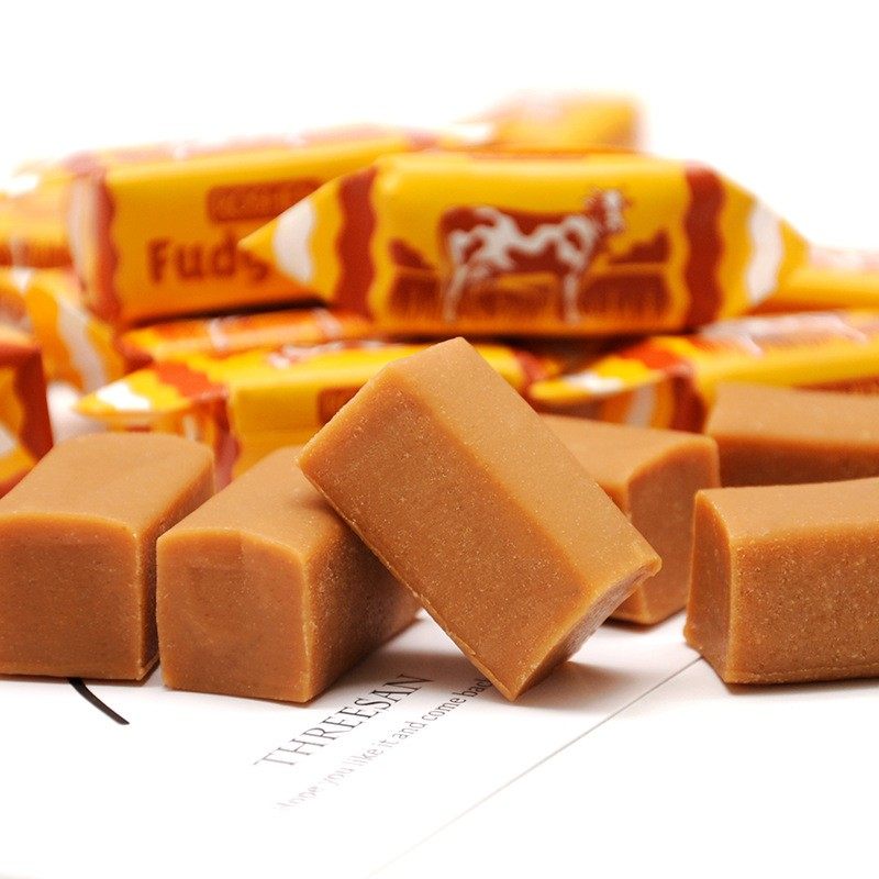 乌克兰如胜进口乳脂软糖果785g袋装进口传统零食牛奶味儿童奶糖