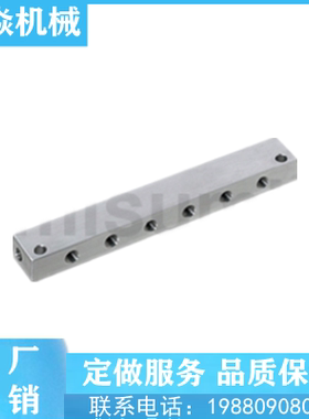 气压用集成块歧管块SBMA  SBMAA边长10×15省空间型代替米思米