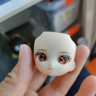 【水贴脸】免费点痣加腮红替换OB11开眼脸壳GSC带妆成品脸bjd12分