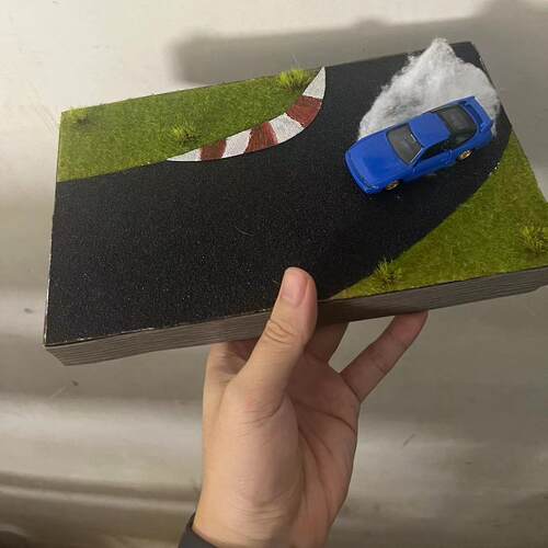 1/64  TLV MINIGT 合金车INNO 场景展示盒越赛道漂移场景