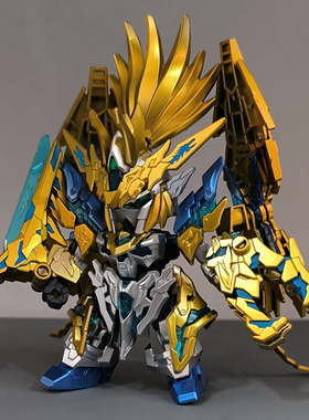 万代SD高达三国世界群英传SDW悟空大圣超越之龙正义至暗飞龙骑士