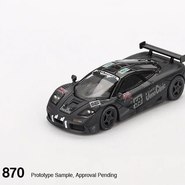 MINIGT迈凯伦McLaren F1 GTR 1995年勒芒耐力赛#59冠军车1/64车模