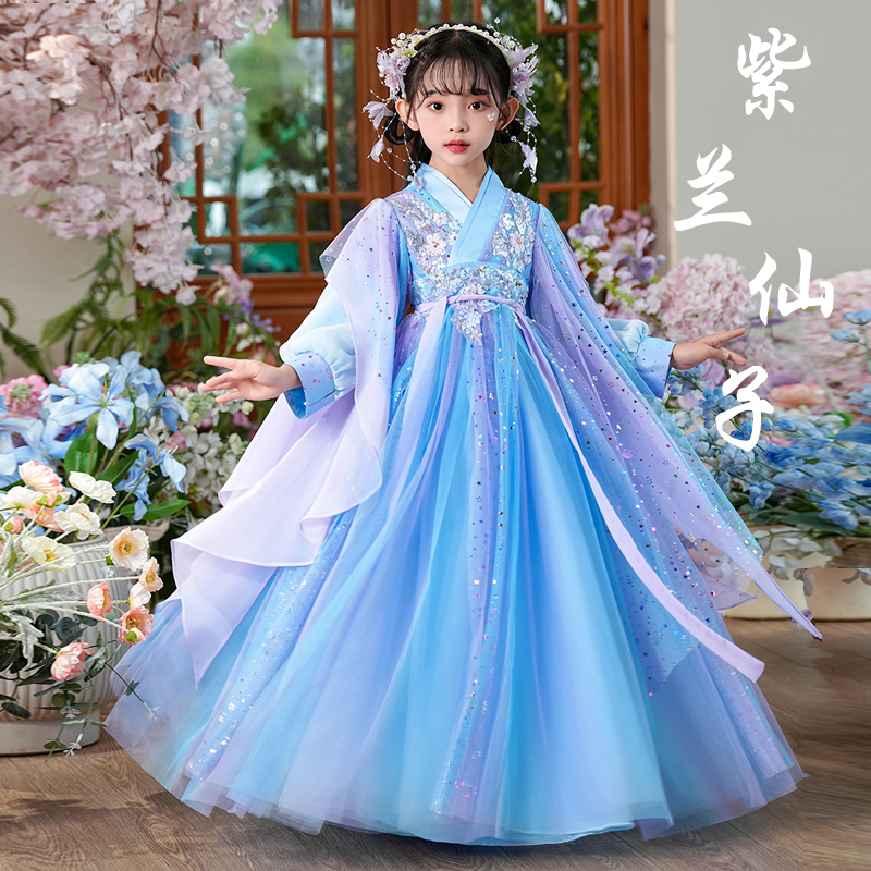 苏梦绣今年新款女童超仙古装汉服