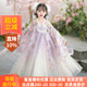 超仙中大童连衣裙春秋装 2026新款 古风花神古装 女童汉服儿童唐装
