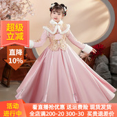 喜庆古风加厚秋冬季 2025新款 中国风唐装 女童汉服儿童宝宝新中式