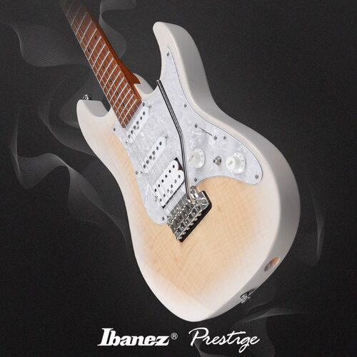 Ibanez爱宾斯依班娜AZ2204F-WHS电吉他日产限量款22品单单双