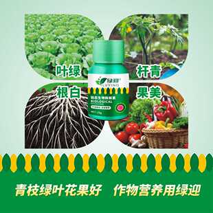 绿迎生物酶功能肥料草莓辣椒番茄生根绿叶花芽分化膨果转色专用肥