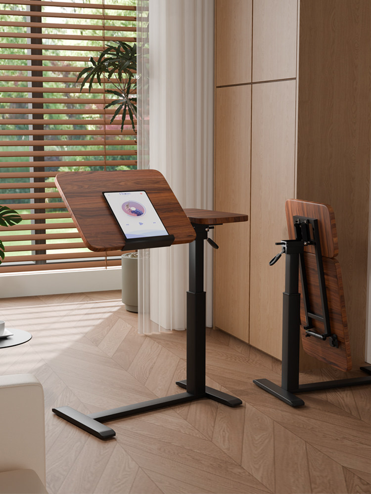 电脑桌可移动床边桌卧室家用桌子工作台折叠边几小型办公桌升降桌