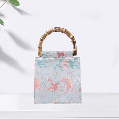 宋锦小方包中国风民族非遗手拎包