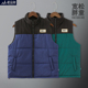 胖童男童马甲2025新款 秋冬外穿潮青少年大童男孩加厚棉背心坎肩潮