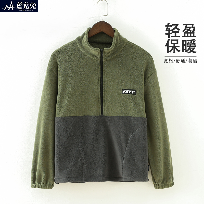 蘑菇兔胖男童卫衣春秋款宽松加肥