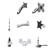 长臂猿笔记本支架原厂DIY部件弹簧臂延伸臂工程配套支架配件