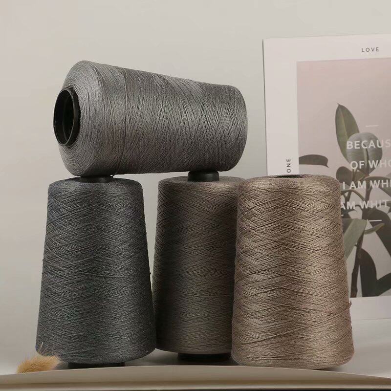 牛奶丝宝宝毛线婴儿线棉线宝宝毛线婴儿线多股牛奶棉棉纱线丝光棉