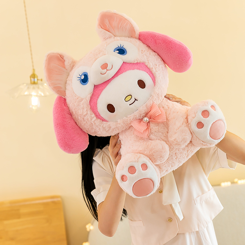 玲娜贝儿变身美乐蒂毛绒玩具玩偶