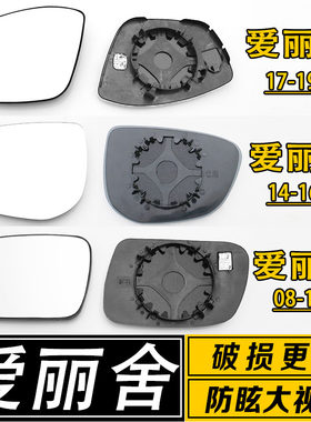 大视野广角防炫目后视镜片