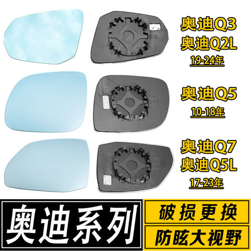 大视野广角防炫目后视镜片