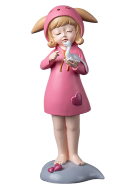 少女心看书客厅卧室儿童房摆件