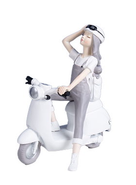 北欧简约风卧室、书房桌面摆设