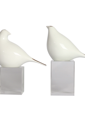 新中式风陶瓷样板房间软装饰品