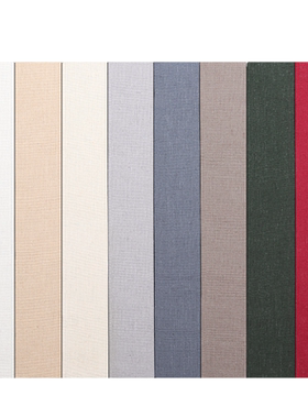 定制超大号麻布假书35纯色中式