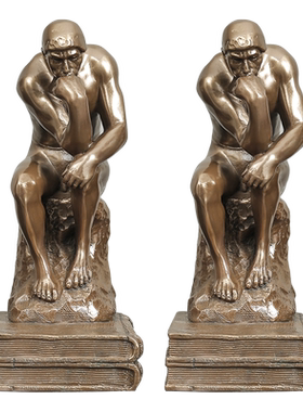 欧式复古怀旧书挡书靠桌面摆设