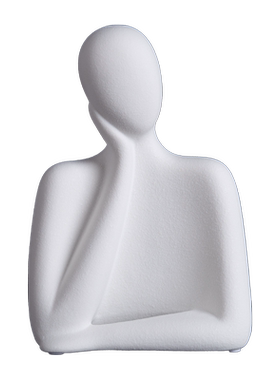 陶瓷抽象人物摆件极简简约风