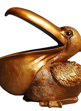 复古树脂笔筒装饰品茶几烟灰缸