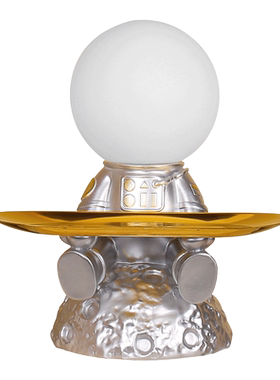 可发光简约现代宇航员夜灯收纳