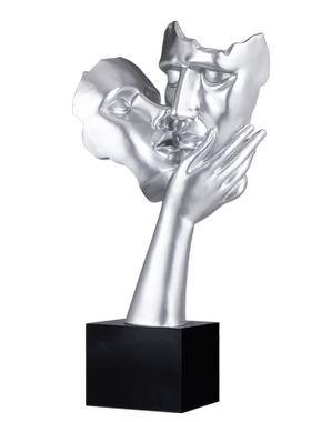 两情相悦雕像树脂大摆件