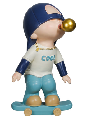 儿童房店铺橱窗树脂可爱落地摆件