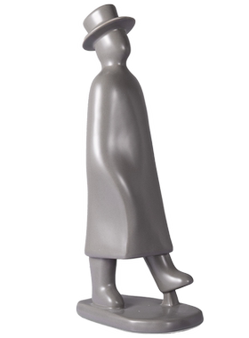 抽象人物书房玄关柜美式风小摆设