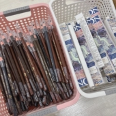 捡漏清仓 瑕疵品处理 亨丝1818拉线眉笔木质硬芯眉笔破损特价