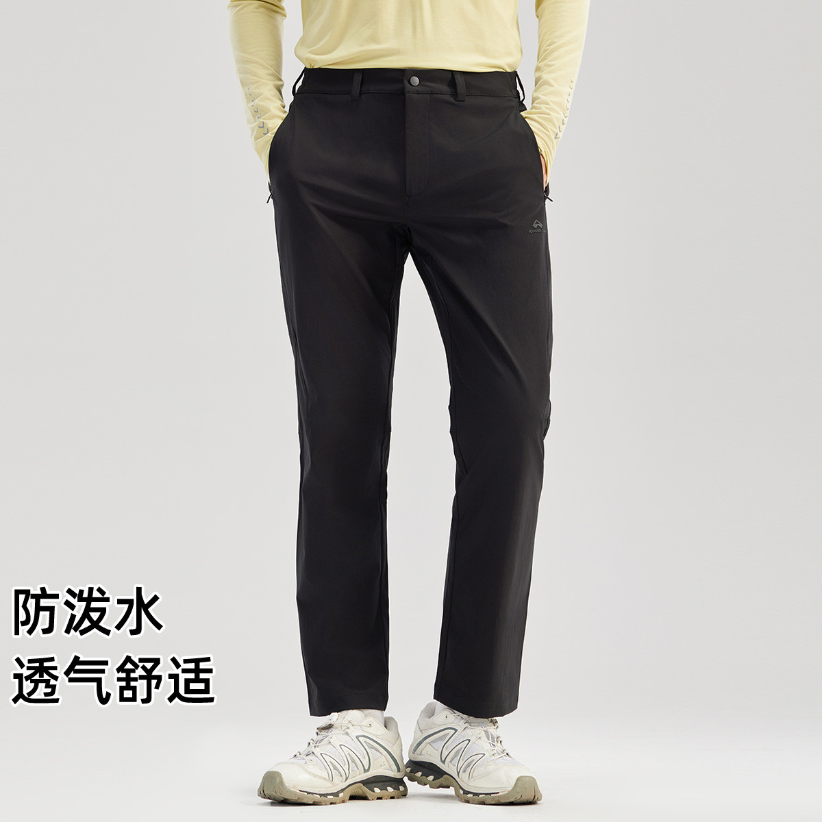 拓路者运动休闲裤男款2025年秋季户外直筒裤防泼水通勤徒步登山裤