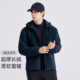 拓路者加厚摇粒绒连帽外套男春秋冬季 季 户外运动保暖抓绒衣外套