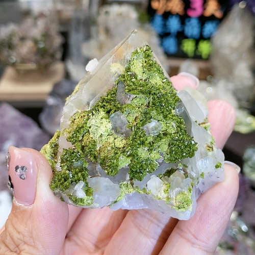 花园水晶绿帘石