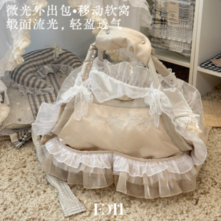 FDTL原创设计宠物外出包手提包轻盈夏季透气凉爽轻量车载猫猫狗狗