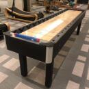 家用沙狐球台 铁腿沙弧球台沙壶球桌商用 坎古路 9英尺不锈钢包边