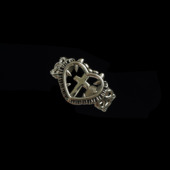 Silver Love Cross Vintage古着Antique Earrings 复古十字架耳环