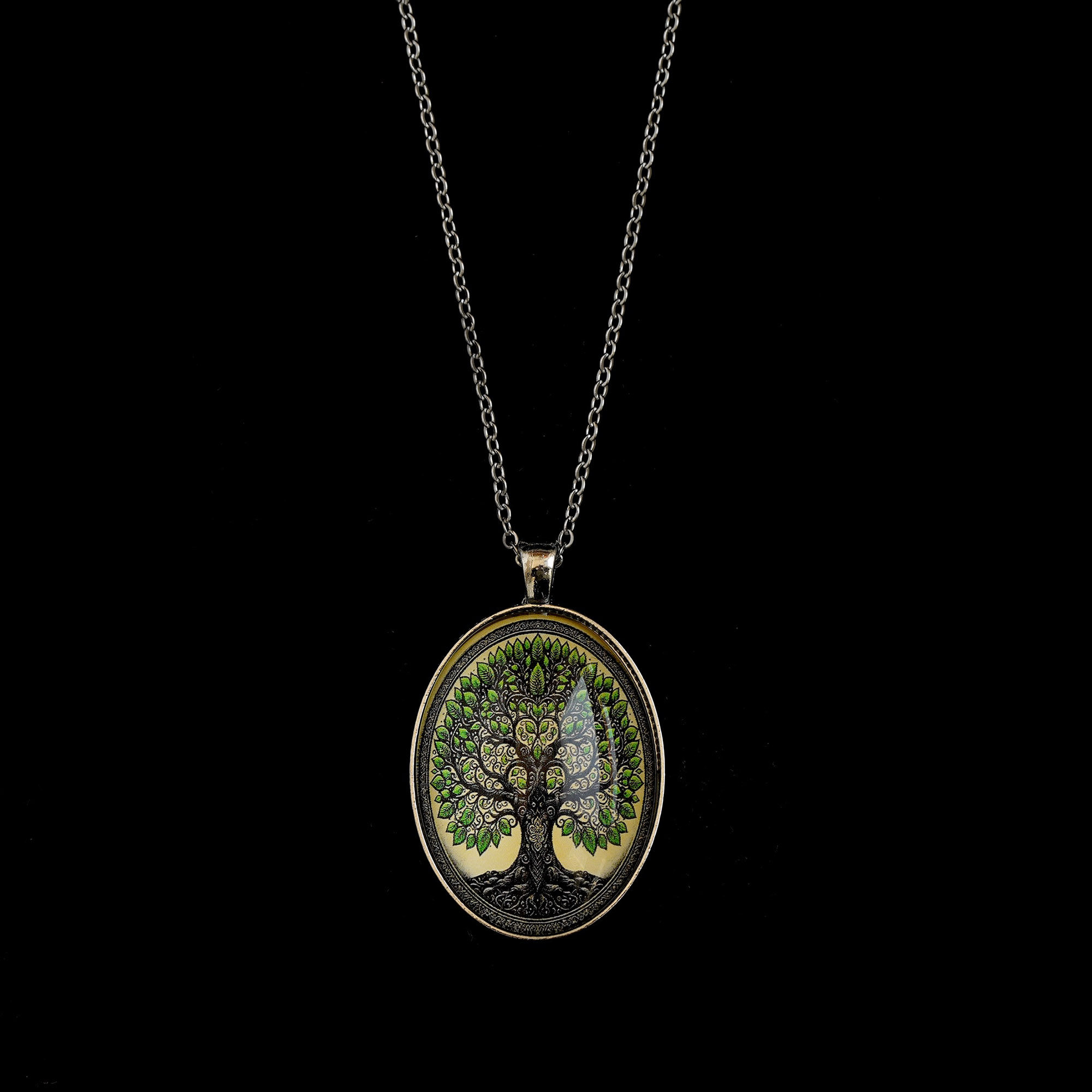 Vintage古着The Tree of Life项链