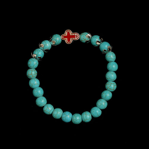 Turquoisecross十字架手串