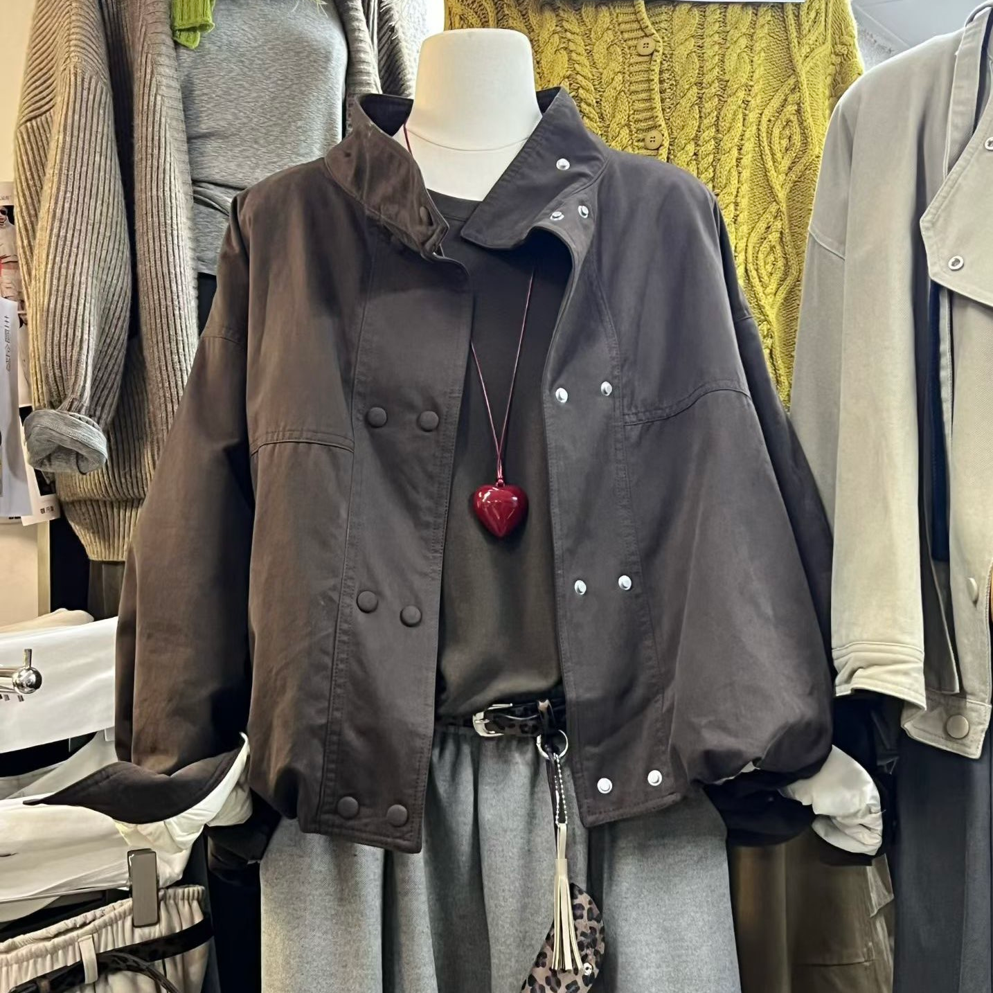 保暖90白鸭绒羽绒外套