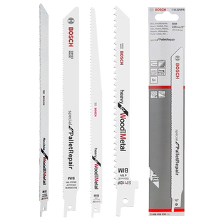 BOSCH 博世金属木材切割往复锯片铁钉木材S1411DF S711DF马刀锯条